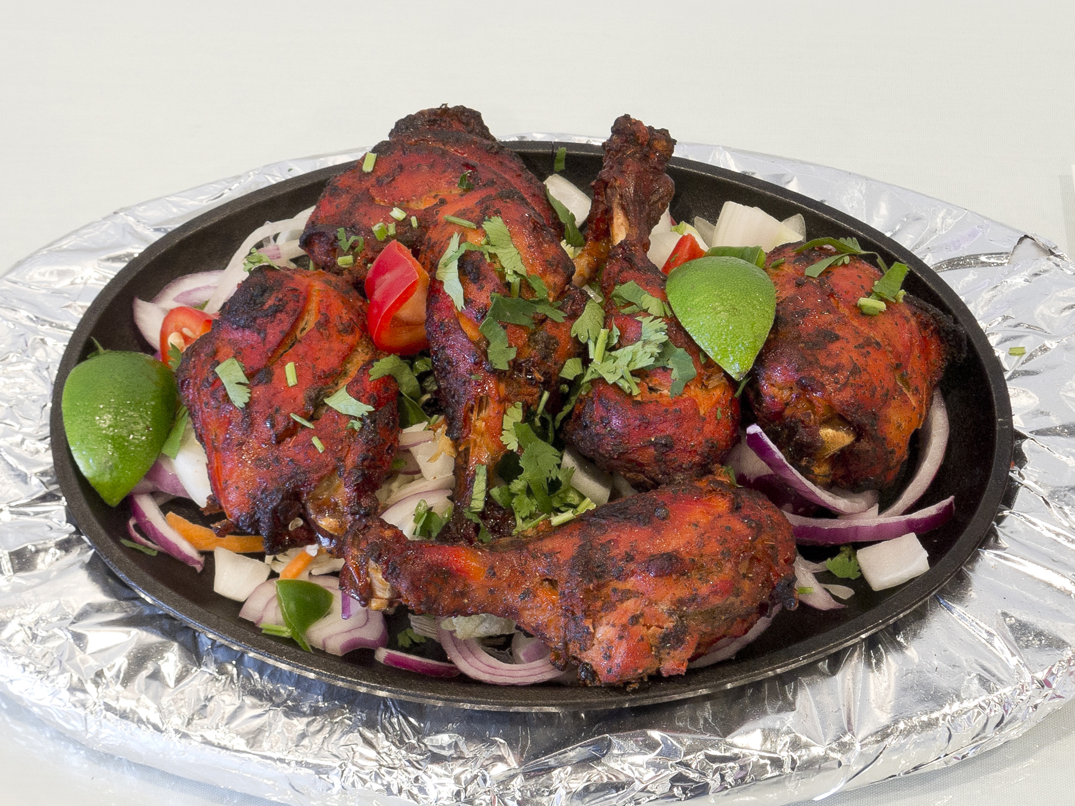 Order Tandoori Chicken Full  food online from Wild Mirchi Indian Grill store, Plano on bringmethat.com
