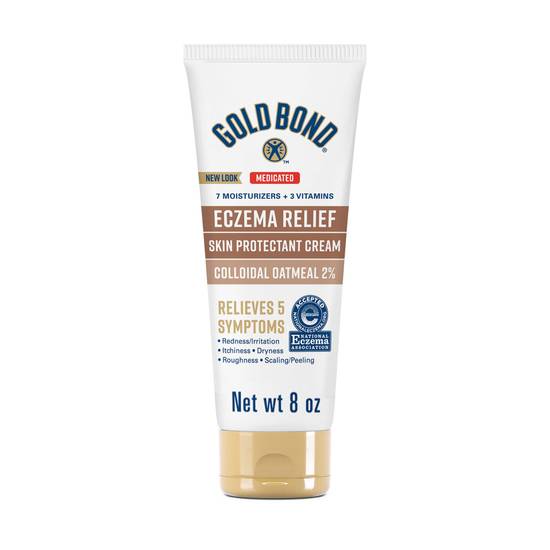 Order Gold Bond Ultimate Skin Protectant Hand Cream for Eczema Relief, 2% Colloidal Oatmeal, 8 OZ food online from CVS store, INGLEWOOD on bringmethat.com