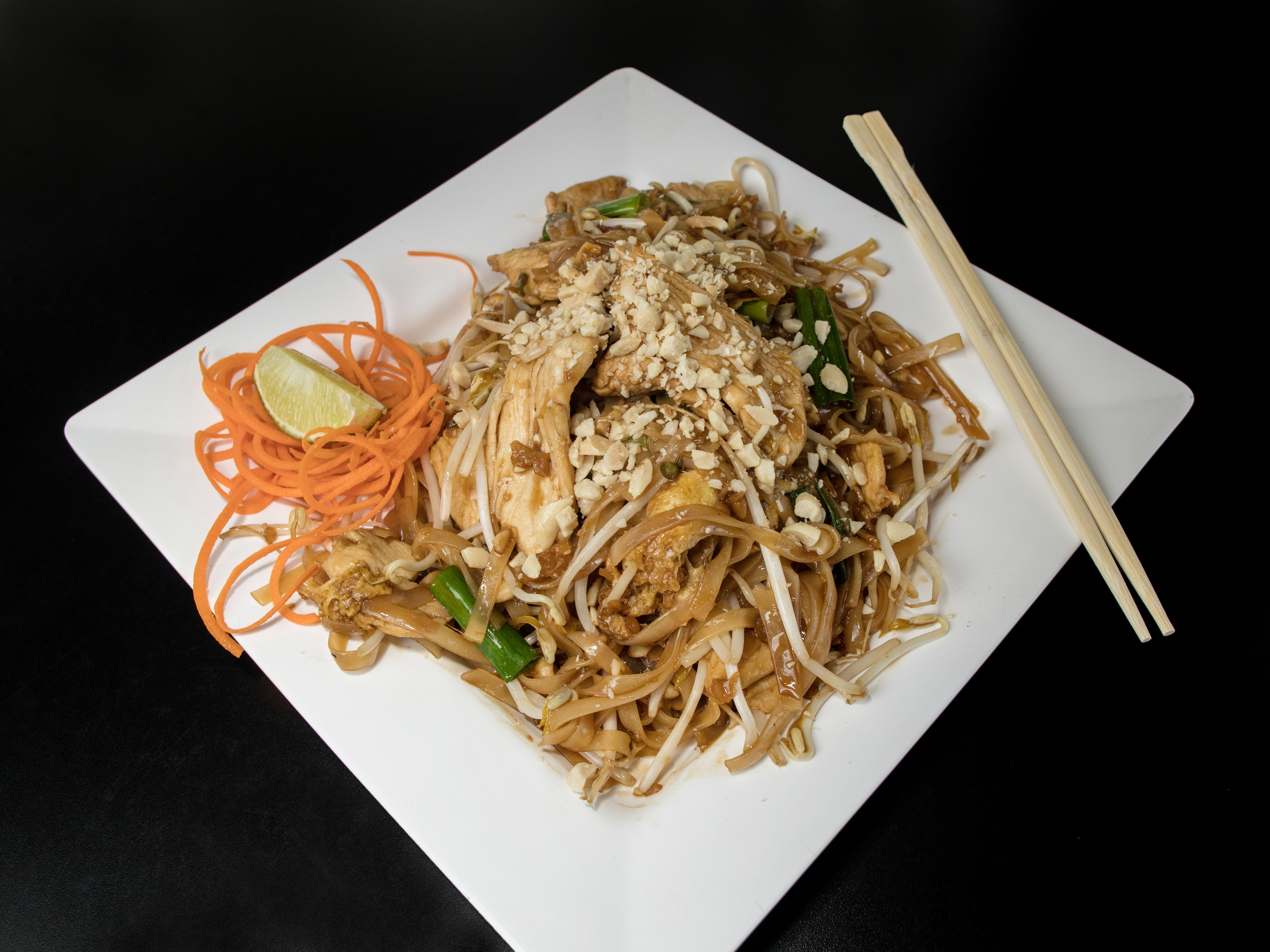Order Pad Thai Noodles food online from Pattaya Thai store, Jacksonville on bringmethat.com