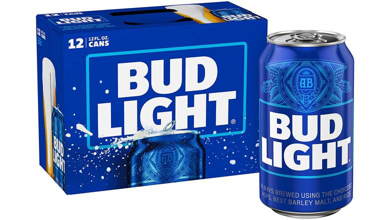 Order Bud Light Can 42%  Bottles - Pack Of 12 food online from Waldi Discount Liquor store, Ansonia on bringmethat.com