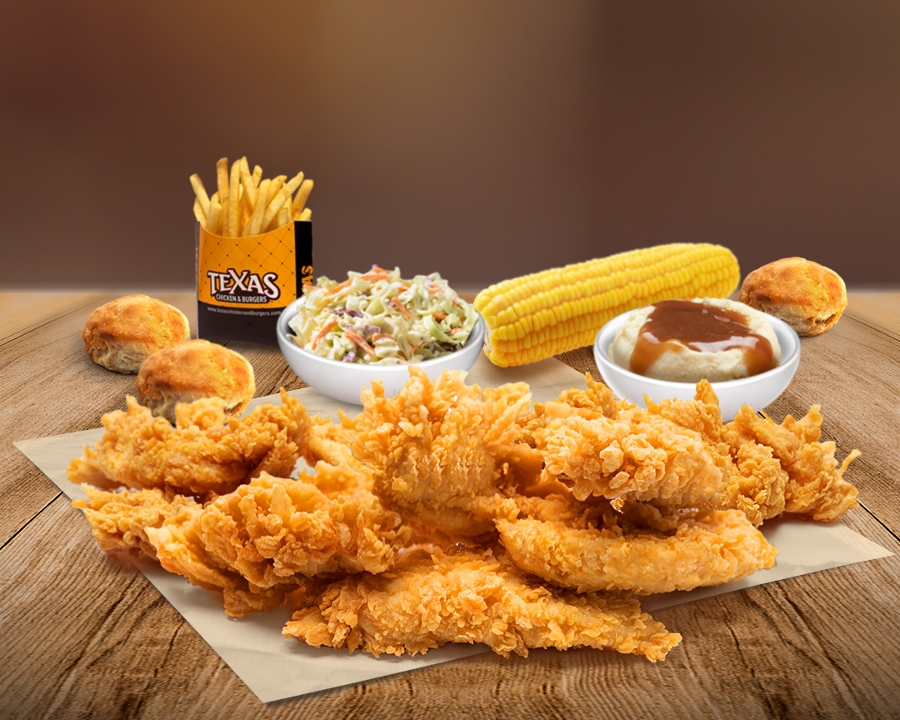 Order 12 Pc Tender's w/ 4 Signature Side's & 6 Biscuit's food online from Texas Chicken & Burgers store, New York on bringmethat.com