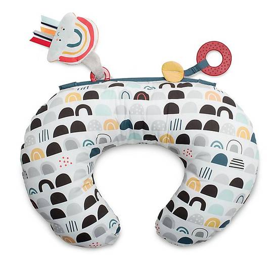 Order Boppy® Black & White Rainbow Tummy Time Pillow food online from Bed Bath & Beyond store, Louisville on bringmethat.com