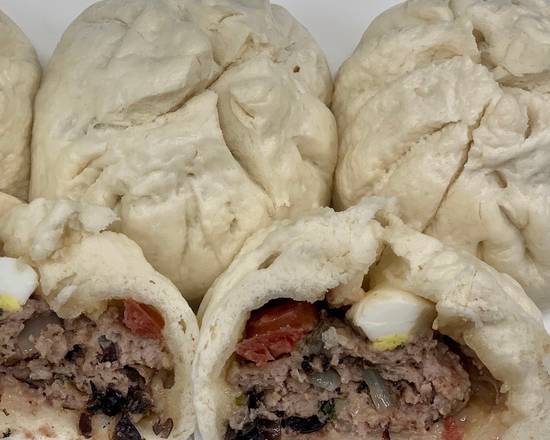 Order Steam Pork Bun (Galapao) ( ກາລາເປົາ) (2 pcs) food online from Cafe Khao Neow store, Wasilla on bringmethat.com
