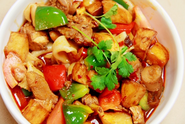 Order Spicy Chicken for 2 food online from Mdm Noodles store, Brighton on bringmethat.com