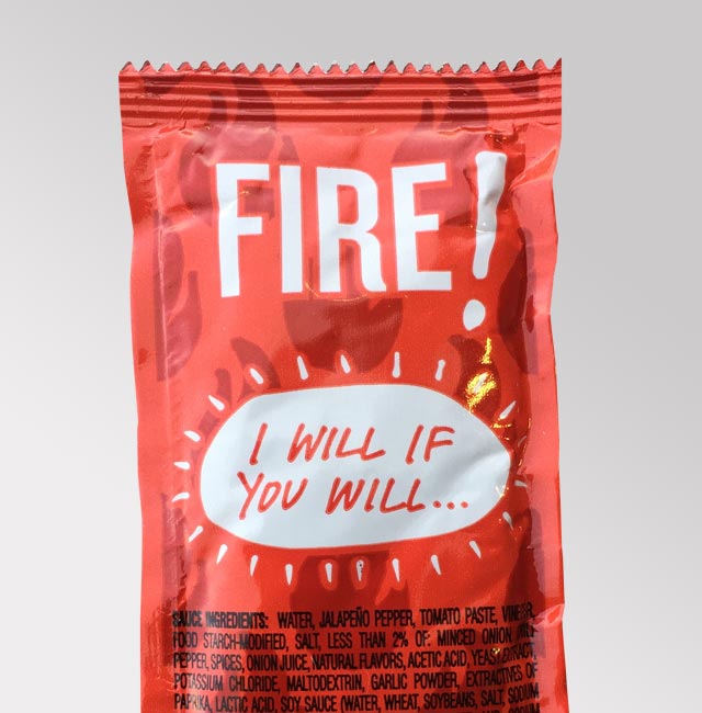 Order Fire Sauce Packet food online from Taco Bell store, Arvada on bringmethat.com