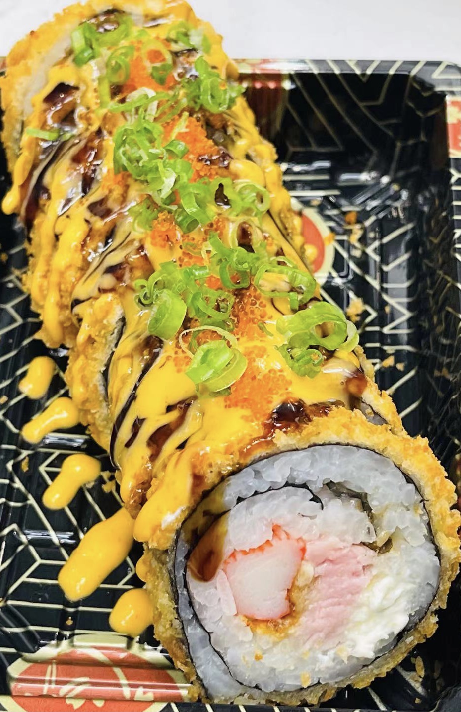 Order Dinosaur Special Roll food online from Nikki's Sushi store, Wilmington on bringmethat.com