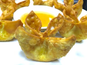 Order Crab Rangoon (6 Pieces) food online from Royal Stix Restaurant store, Fayetteville on bringmethat.com