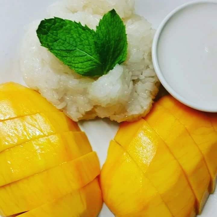 Order Mango Sweet Rice  food online from Thai Silk store, Long Beach on bringmethat.com