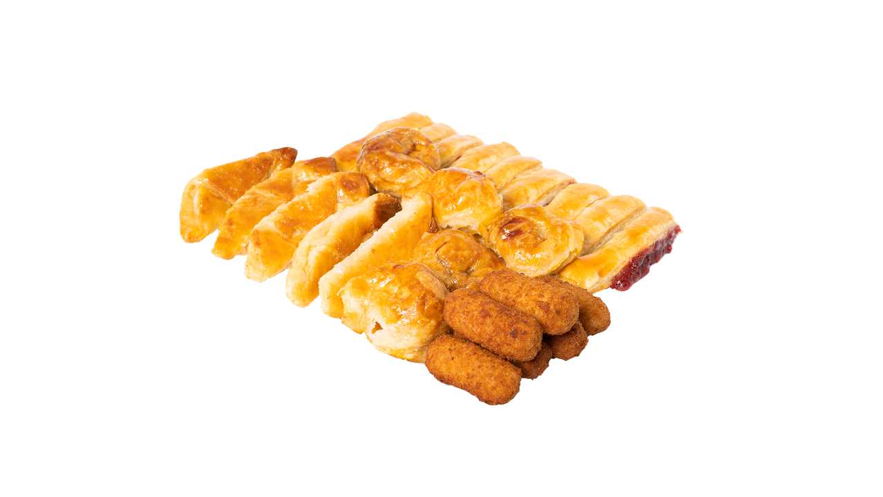 Order Assorted Pastries  (bandeja de Pastelitos surtidos) food online from Cao Bakery & Café store, Miami on bringmethat.com