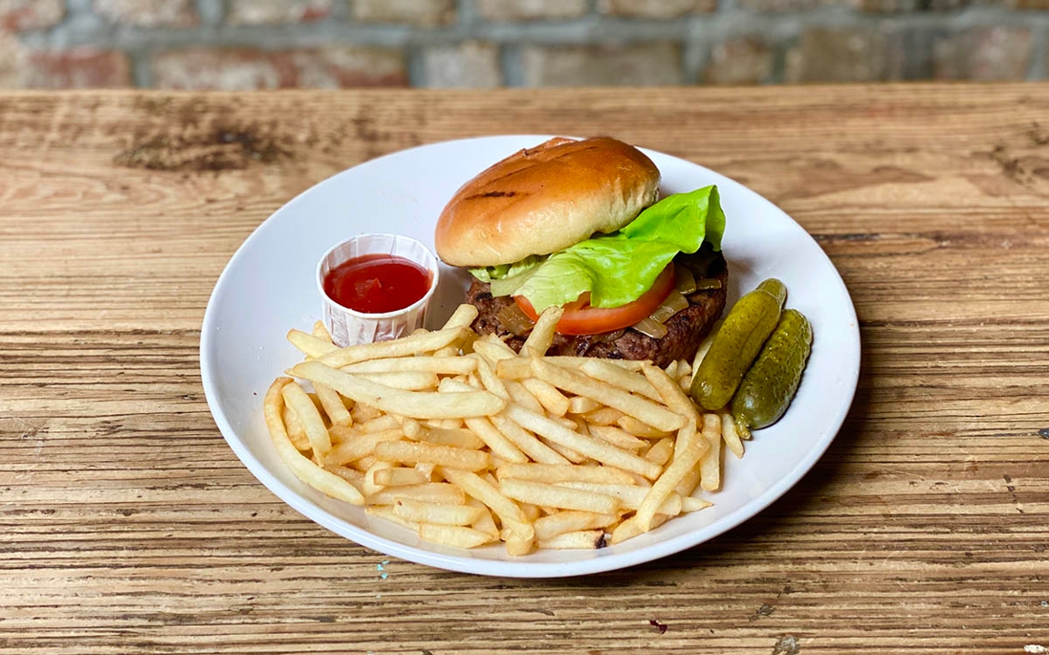 Order The Impossible Burger food online from Black Forest Brooklyn store, Brooklyn on bringmethat.com