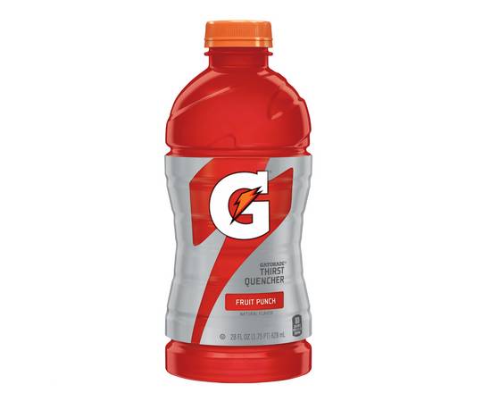 Order Gatorade Fruit Punch (28 oz) food online from Checkout Food Stores #47 store, Houston on bringmethat.com