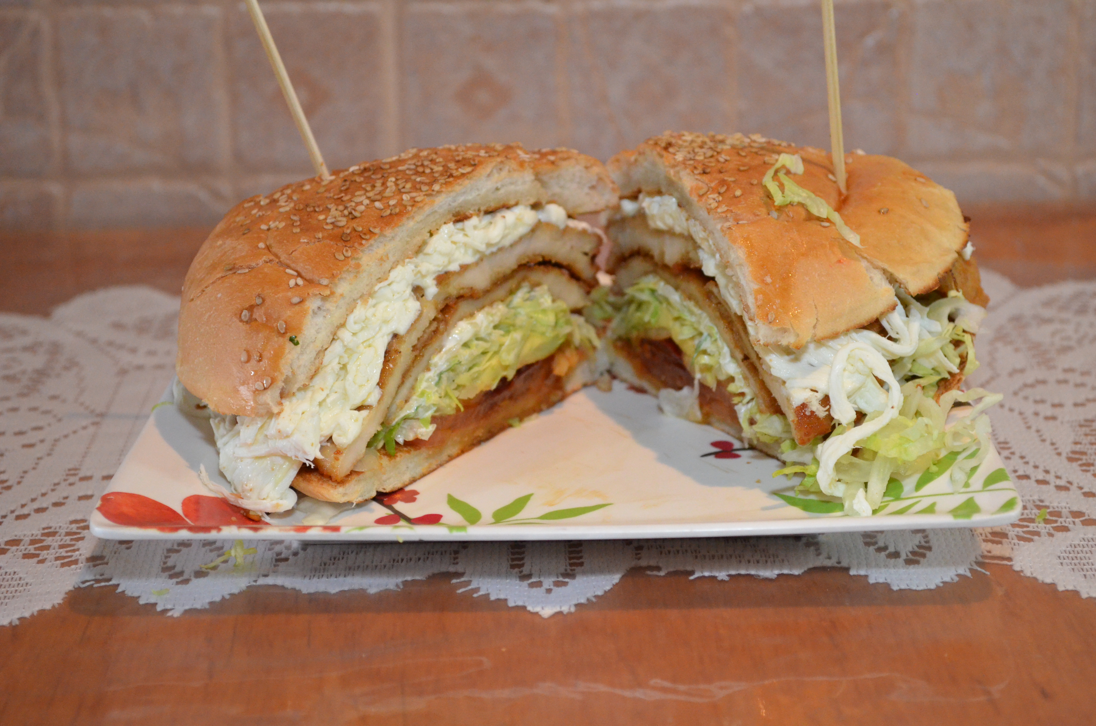 Order Mexican Style Sandwich on Cemita Bread food online from Taco Veloz VIP store, Bronx on bringmethat.com