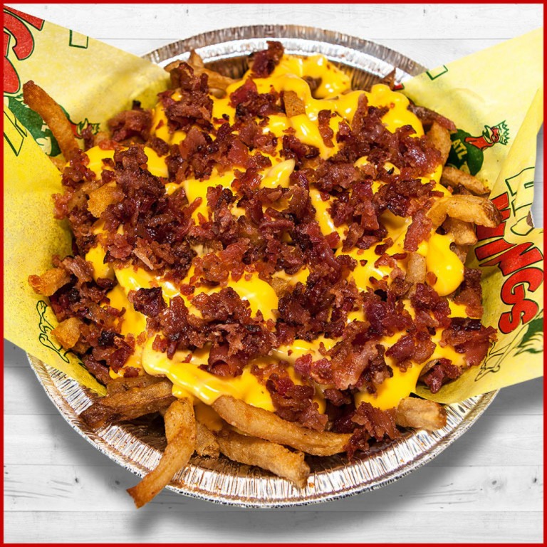 Order Bacon and Cheese Fries food online from Atl Wings store, Tucson on bringmethat.com