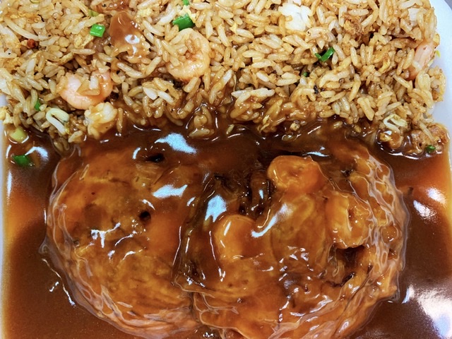 Order Shrimp Egg Foo Young Dinner Special food online from China Chop Suey store, Oak Park on bringmethat.com