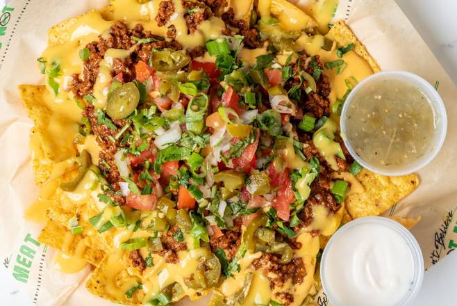 Order NOT-YOUR-AVERAGE NACHO'S food online from Cant Believe It Not Meat store, Chicago on bringmethat.com