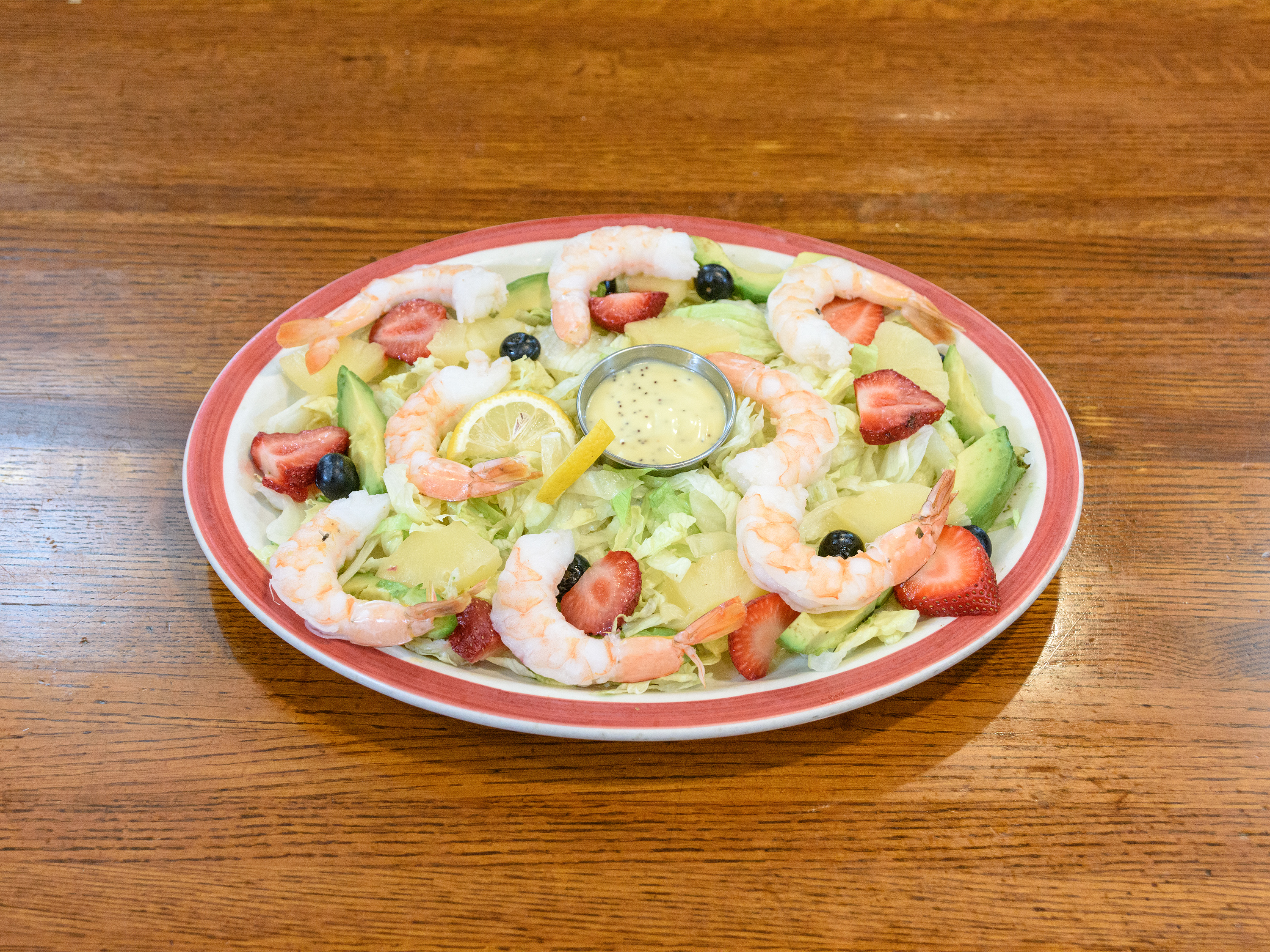 Order Garcia's Jumbo Shrimp Salad food online from Los Aztecas store, Louisville on bringmethat.com
