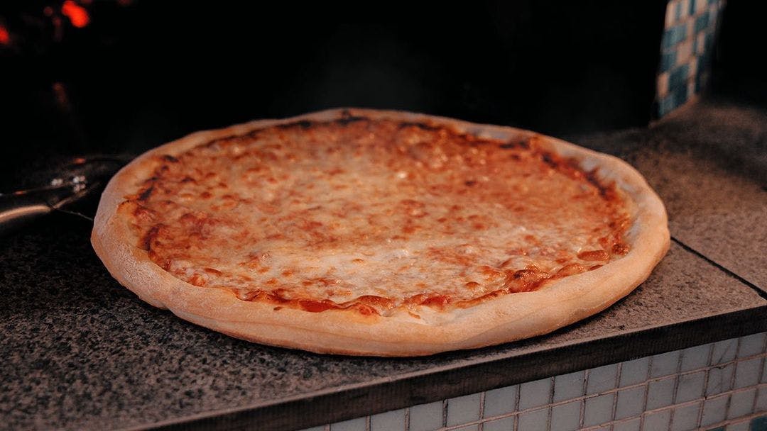 Order Plain Cheese Pizza - Small 12" food online from Rosa Rosa Pizzeria store, Lancaster on bringmethat.com