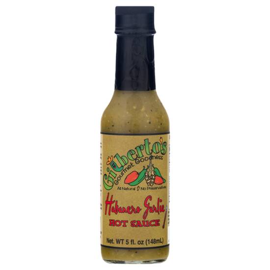 Order Gilberto's Habanero Garlic Hot Sauce 5oz food online from Everyday Needs By Gopuff store, Littleton on bringmethat.com