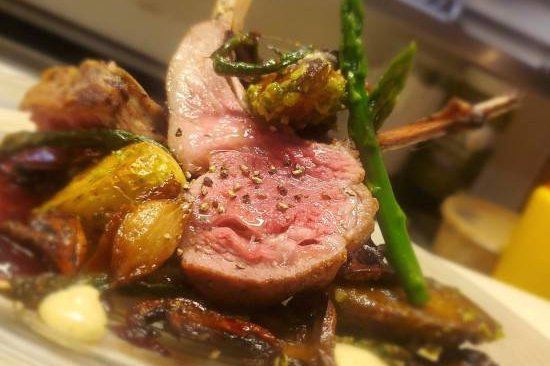Order Rack Of Lamb food online from Chou Chou French Bistro store, San Francisco on bringmethat.com