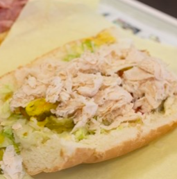 Order The Satisfier-Sliced Chicken food online from Sensuous Sandwich store, Orem on bringmethat.com