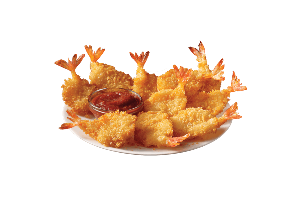 Order 10 Piece Butterfly Shrimp food online from Captain D's Seafood store, Forest Park on bringmethat.com