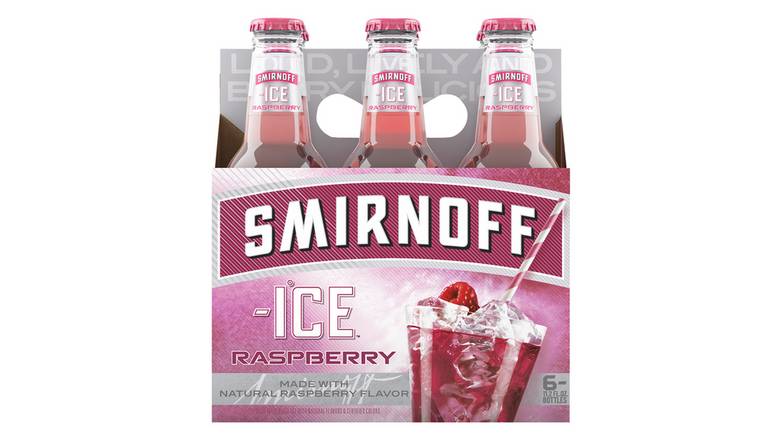 Order Smirnoff Raspberry - Pack Of 6 food online from Waldi Discount Liquor store, Ansonia on bringmethat.com