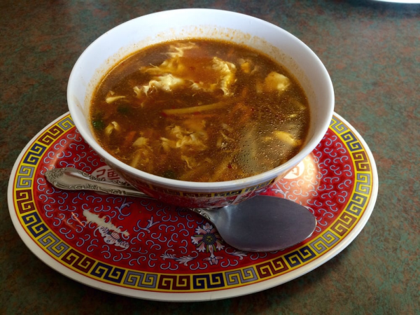 Order Hot and Sour Soup food online from Fortune Express - Chinese Restaurant store, St Louis on bringmethat.com