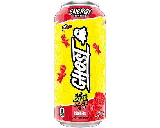 Order Ghost Redberry 16oz food online from Chevron store, Desert Hot Springs on bringmethat.com