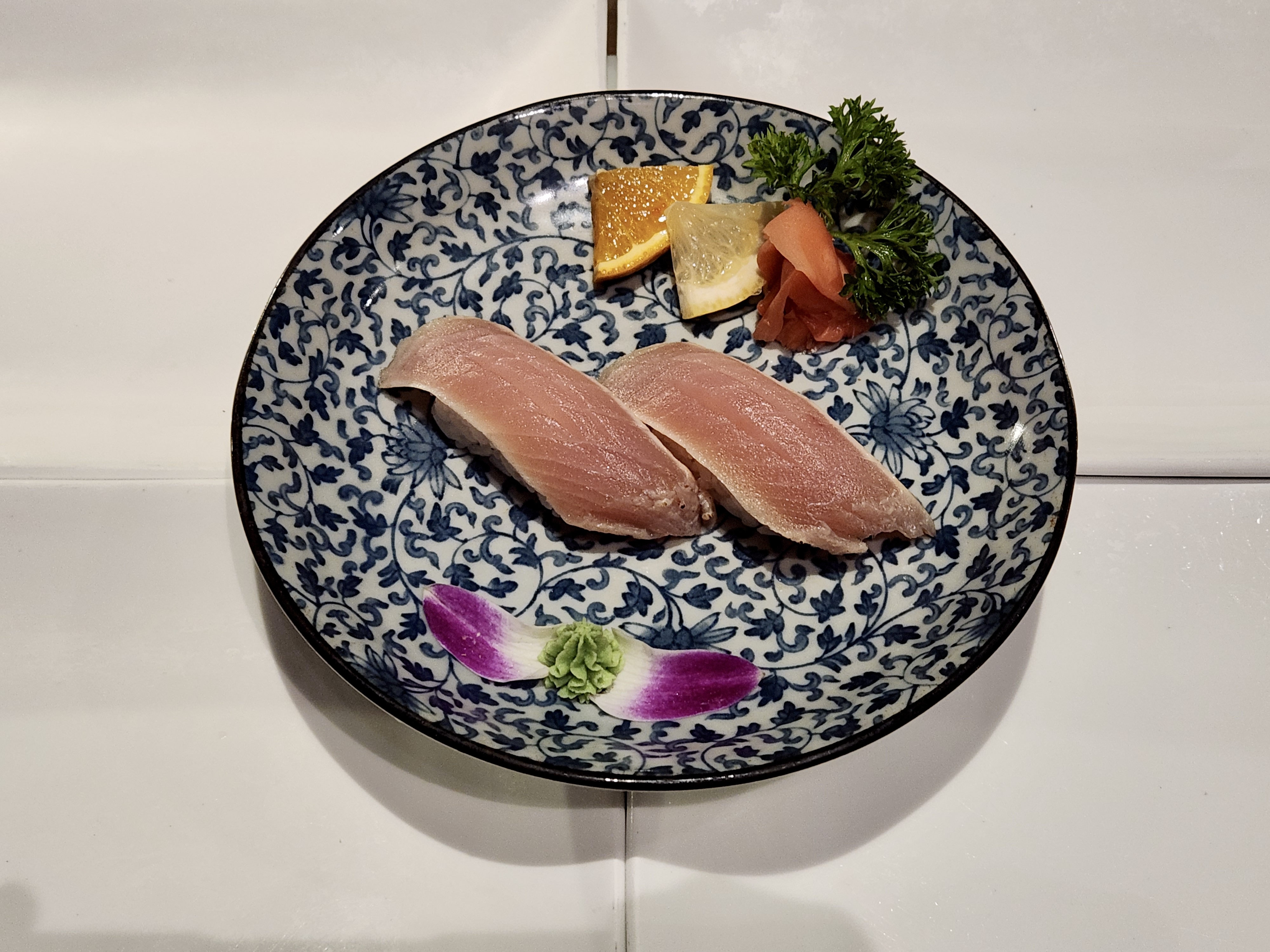 Order Albacore / White Tuna food online from Tsui Sushi Bar store, Seattle on bringmethat.com
