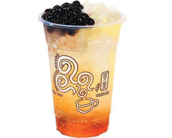 Order Sparkling QQ Passion Fruit food online from Gong Cha store, Irvine on bringmethat.com