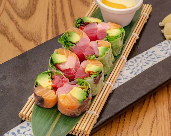 Order Sashimi Wrap (Riceless) food online from Haiku Asian Bistro store, White Plains on bringmethat.com