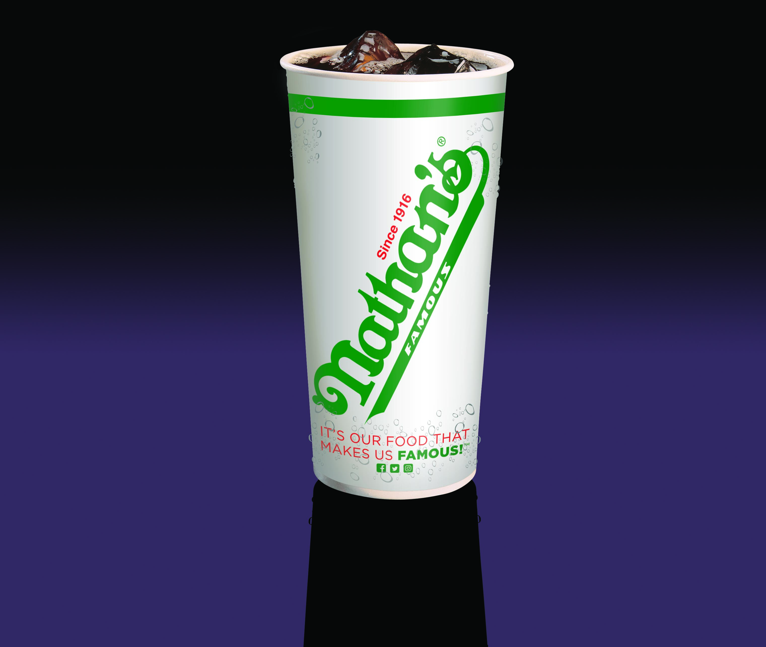 Order Fountain Drink food online from Nathan's Hot Dogs store, Charlotte on bringmethat.com