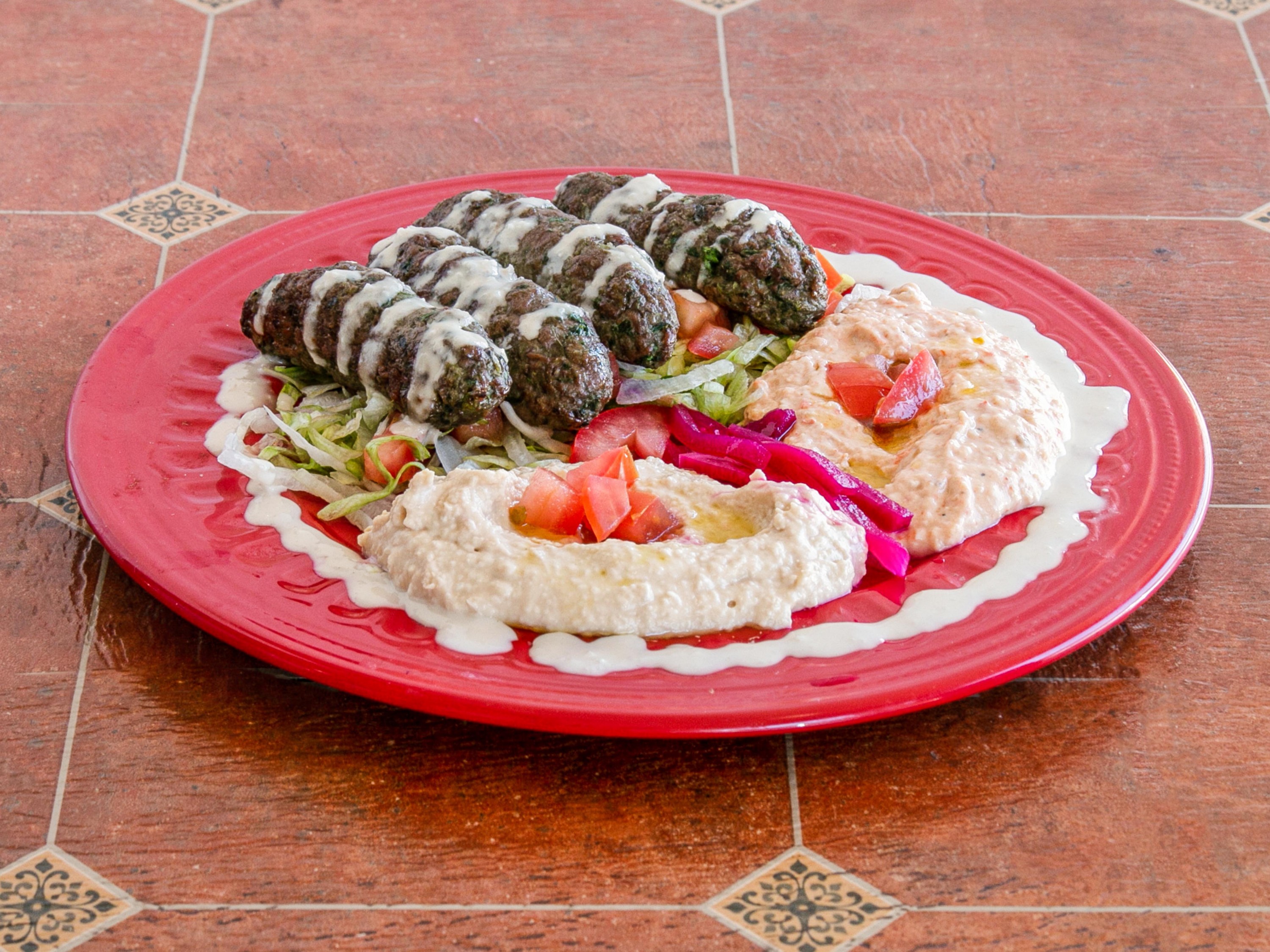 Order Kafta Plate food online from The Lebanese Oven store, Ventura on bringmethat.com