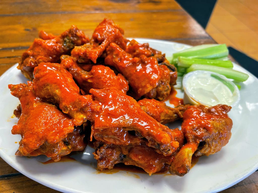 Order Wings - 10 Pieces food online from Familia Pizza store, Bethlehem on bringmethat.com