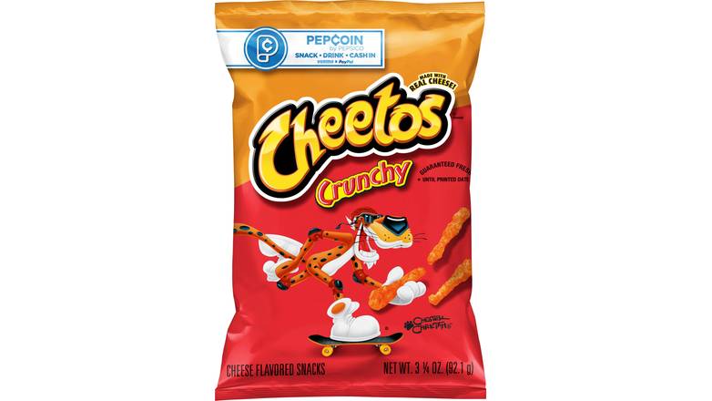 Order Cheetos Crunchy Cheese Snacks food online from Anderson Convenience Markets #140 store, Omaha on bringmethat.com