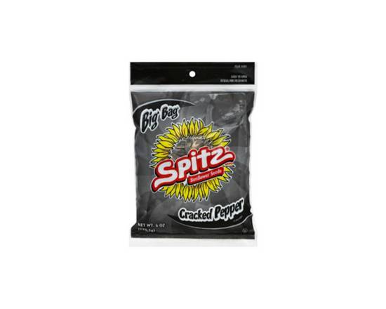 Order Spitz Sunflower Seeds Cracked Pepper 6 oz food online from Cafe Verdi Rebel store, Henderson on bringmethat.com