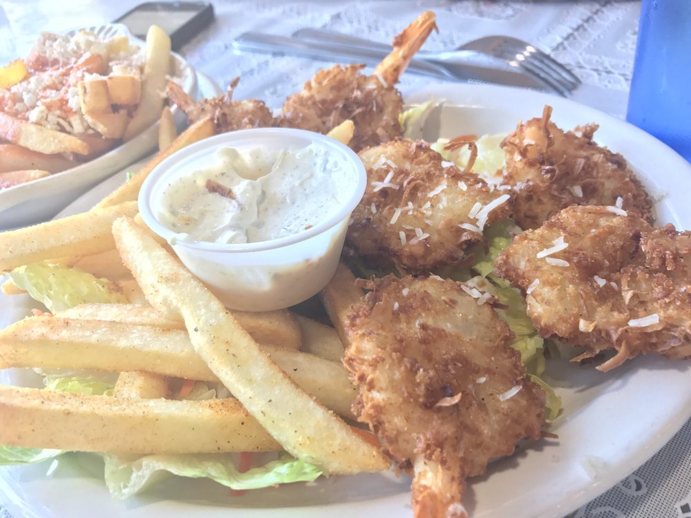Order Fried Coconut Shrimp food online from Yappy Greek store, Columbus on bringmethat.com