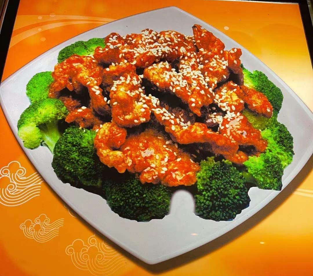 Order S2. Sesame Chicken food online from Panda House store, Manalapan Township on bringmethat.com