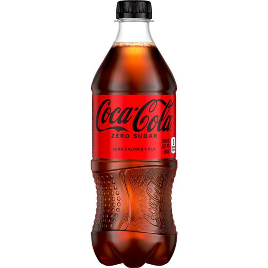 Order Coke Zero Sugar Diet Soda Soft Drink, 20 OZ food online from CVS store, ORANGEBURG on bringmethat.com