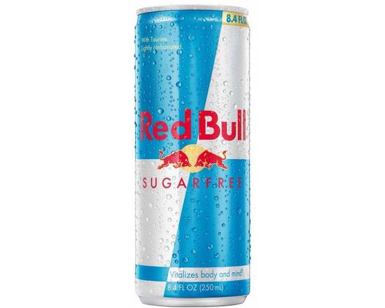 Order Red Bull 8.4oz sugarfree food online from Moby Liquor store, Los Angeles on bringmethat.com
