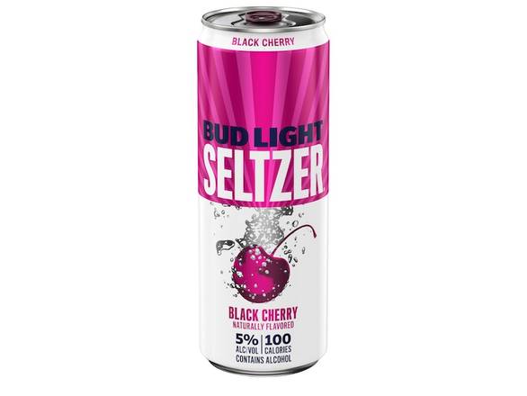Order Bud Light Seltzer Black Cherry - 12x 12oz Cans food online from Shar Armanetti Fine Wine & Spirits store, Carpentersville on bringmethat.com