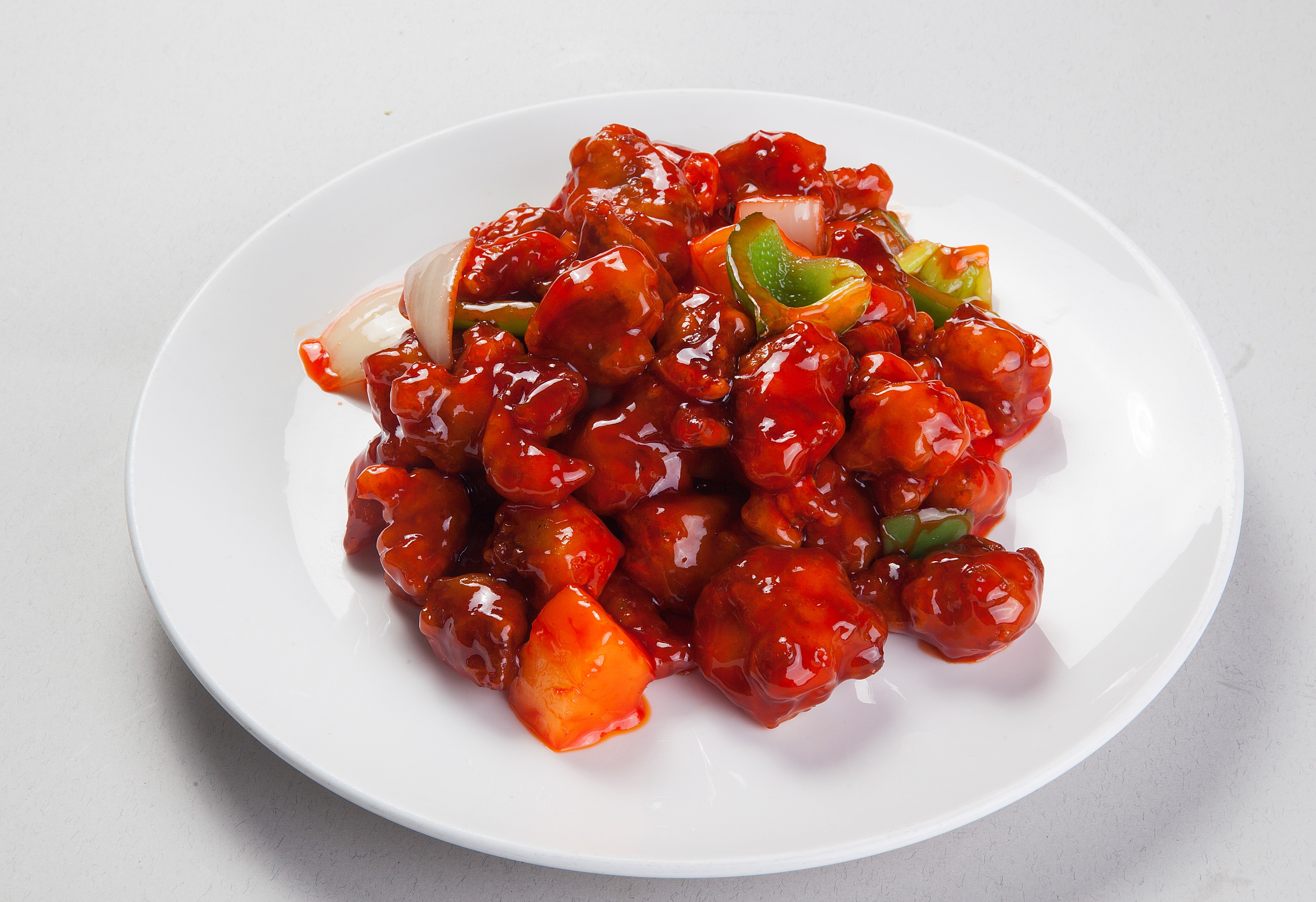 Order Sweet and Sour Chicken food online from Canaan Restaurant Chinese Cuisine store, West Covina on bringmethat.com