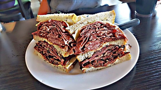 Order The Empire State Building Sandwich food online from Elijah's Restaurant store, San Diego on bringmethat.com