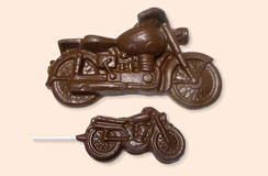 Order Chocolate Motorcycles food online from Hanna Krause Homemade Candies store, Paramus on bringmethat.com