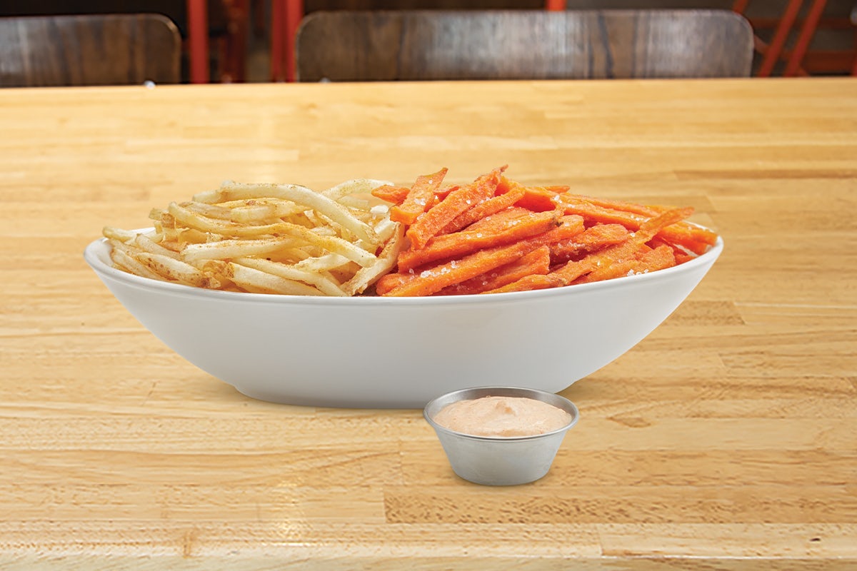 Order Fries + Sweet Potato Fries food online from The Counter store, Toluca Lake on bringmethat.com