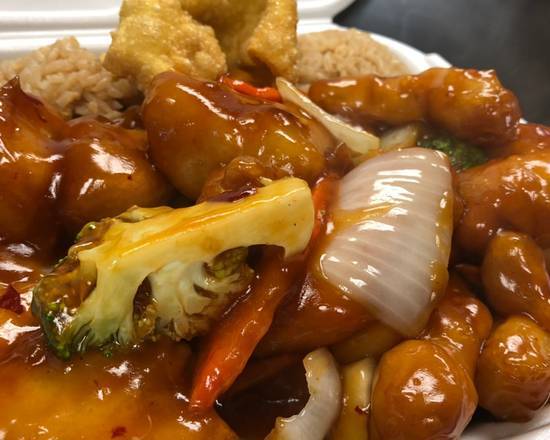 Order Empress Chicken food online from China Feast store, Kansas City on bringmethat.com