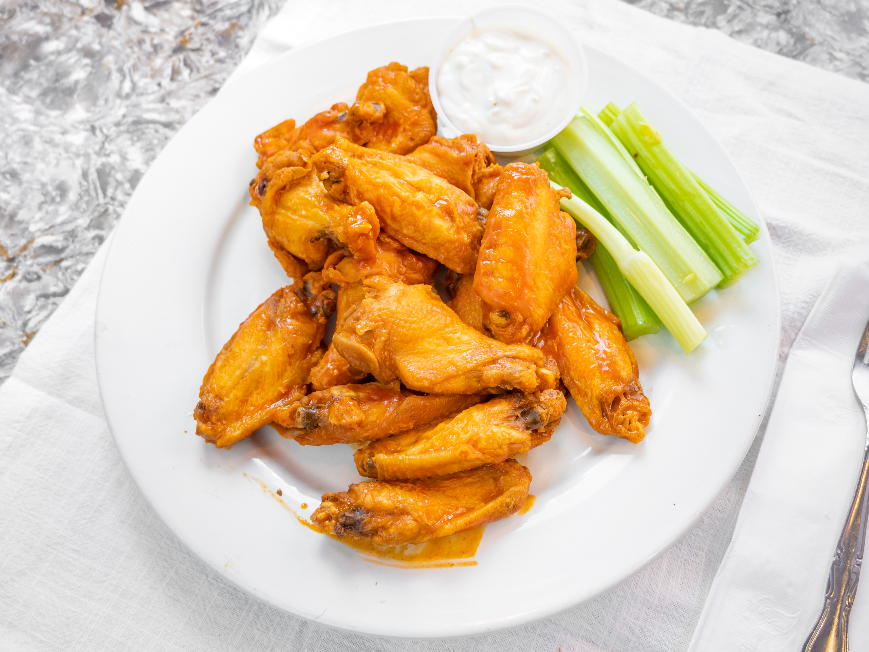 Order 12 Wings food online from Golden Restaurant store, New Castle on bringmethat.com