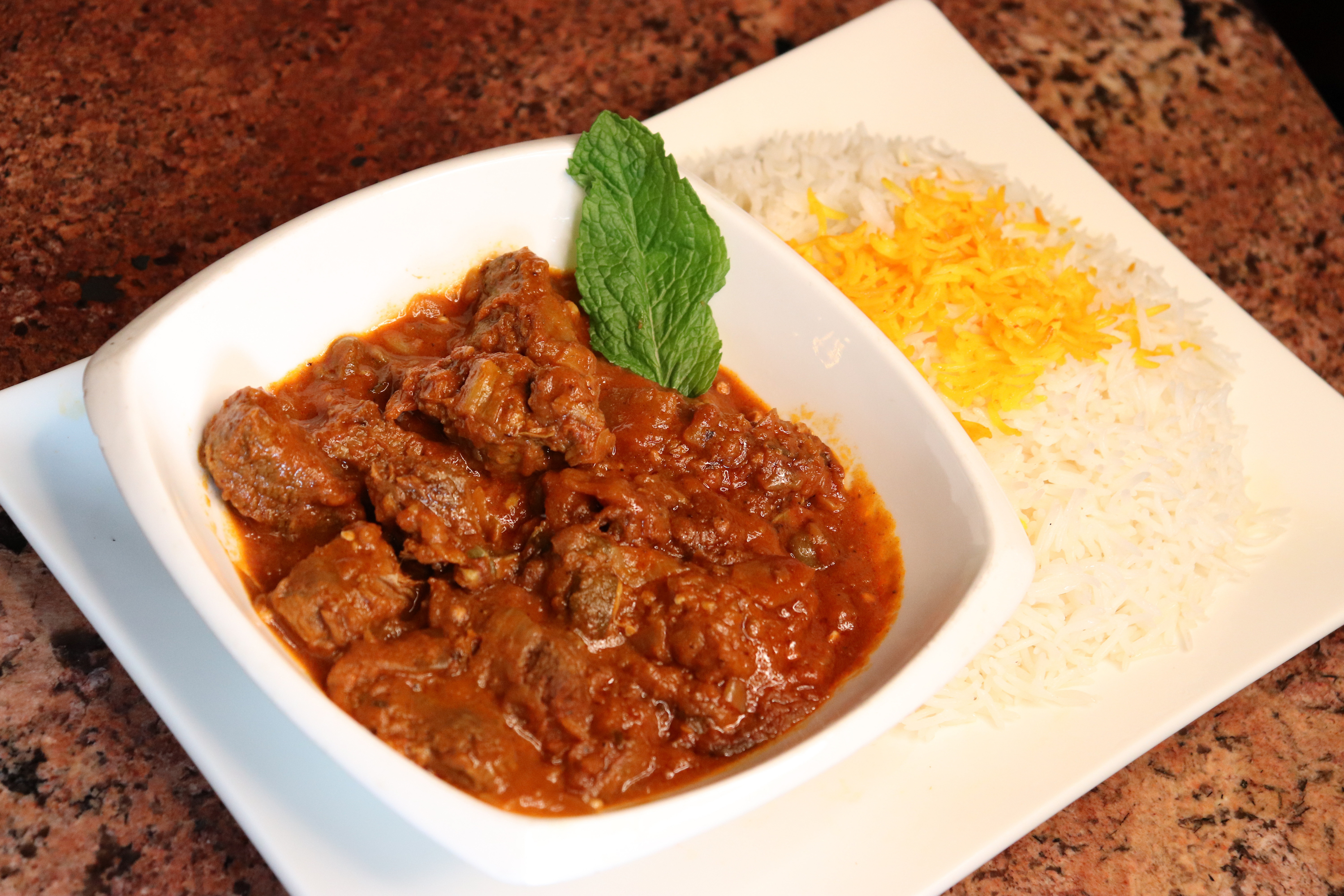 Order Bameyeh (Beef or Veggie) food online from Famous Kabob store, Sacramento on bringmethat.com
