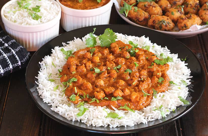Order Chole Tikka Masala food online from Desi Chops store, Houston on bringmethat.com