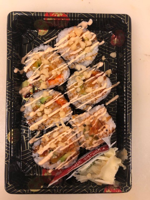 Order 6 Piece Shrimp Tempura Roll food online from A Plus Sushi store, Malvern on bringmethat.com